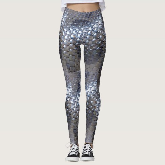 Snake Skin Texture Leggings (Voorkant)