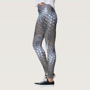 Snake Skin Texture Leggings