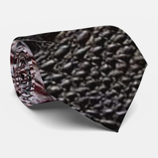 Snake Skin Texture Stropdas (Opgerold)