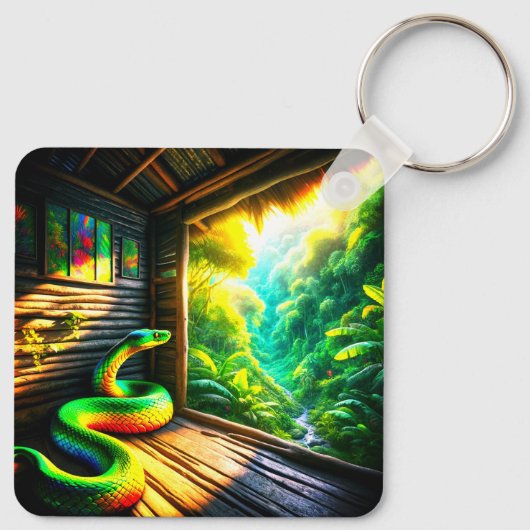Snake Sleutelhanger (Achterkant)