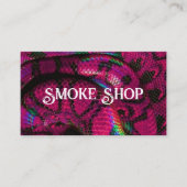 Snake Smoke Shop Visitekaartje (Voorkant)