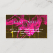 Snake Smoke Shop Visitekaartje (Achterkant)