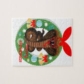 snake snake kerst legpuzzel (Horizontaal)