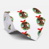 snake snake kerst stropdas (Opgerold)