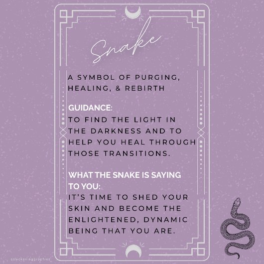 Snake Spirit Animal Decorative Glass Cutting Board Snijplank