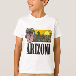 Snake State of Arizona USA: Rattlesnake en woestij T-shirt