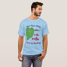 Snake T-shirt voor Heren Nieuwjaar 2025