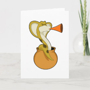 Snake Trumpet Music Kaart