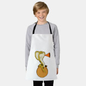 Snake Trumpet Music Schort (Gedragen)