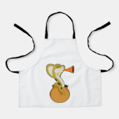 Snake Trumpet Music Schort (Voorkant)