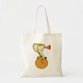 Snake Trumpet Music Tote Bag (Voorkant)