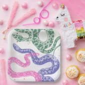 Snake verjaardagsfeestje Borden Papieren Bordje (Feest)