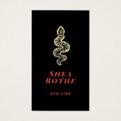 Snake Visitekaartje (Voorkant)