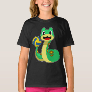 Snake Volleybalspeler Volleybal T-shirt