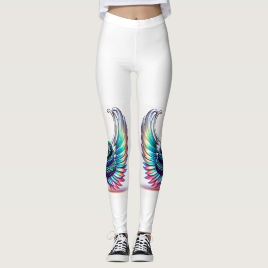 Snake & Wings Leggings (Voorkant)