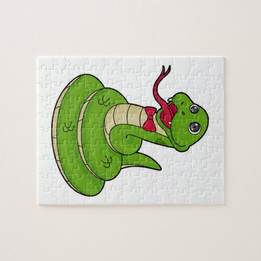 Snake with Botie Legpuzzel (Horizontaal)