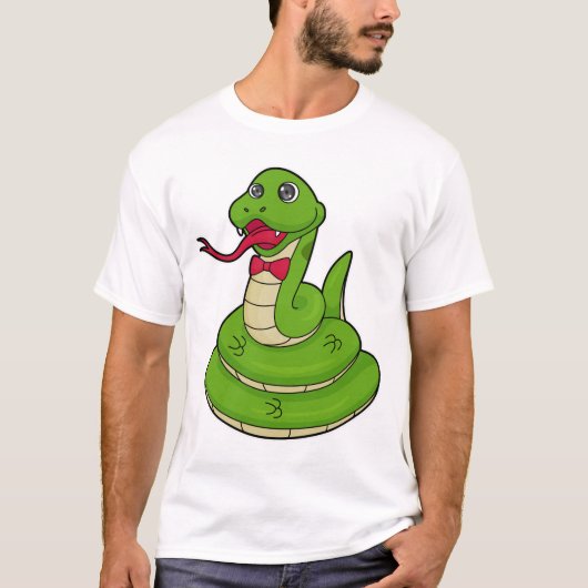 Snake with Botie T-shirt (Voorkant)
