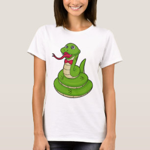 Snake with Botie T-shirt