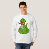 Snake with Botie T-shirt (Voorkant volledig)
