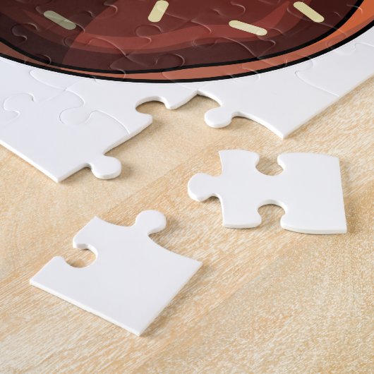 Snake with Donut Legpuzzel (Zijkant)