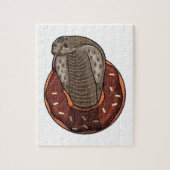 Snake with Donut Legpuzzel (Verticaal)