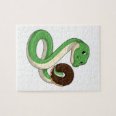 Snake with Donut Legpuzzel (Horizontaal)