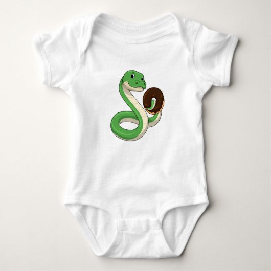 Snake with Donut Romper (Voorkant)