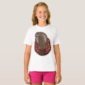 Snake with Donut T-shirt (Voorkant volledig)