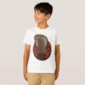 Snake with Donut T-shirt (Voorkant volledig)