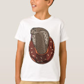 Snake with Donut T-shirt (Voorkant)