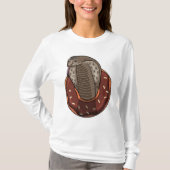 Snake with Donut T-shirt (Voorkant)