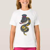 Snake with Hat T-shirt (Voorkant)