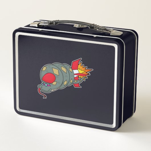 Snake with Rocket (Achterkant)