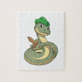 Snake with Sword Legpuzzel (Verticaal)