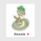 Snake with Sword Sticker (Vel)