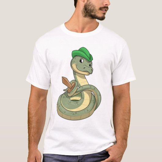 Snake with Sword T-shirt (Voorkant)