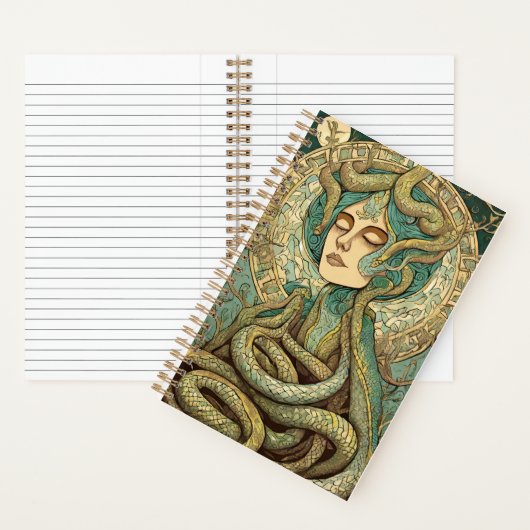 Snake Woman Dream Journal Notitieboek (Binnen)