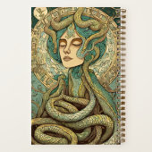 Snake Woman Dream Journal Notitieboek (Achterkant)