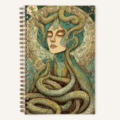 Snake Woman Dream Journal Notitieboek (Voorkant)