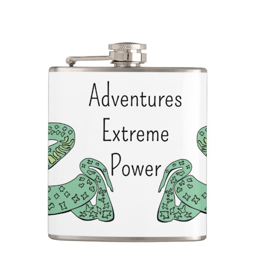 Snake World: Extreme, Power, Adventures. Heupfles (Voorkant)