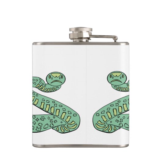 Snake World: Extreme, Power, Adventures. Heupfles (Achterkant)