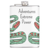 Snake World: Extreme, Power, Adventures. Heupfles (Voorkant)