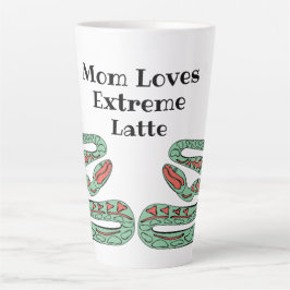 Snake World: Mom houdt van extreme latte. Latte Mok