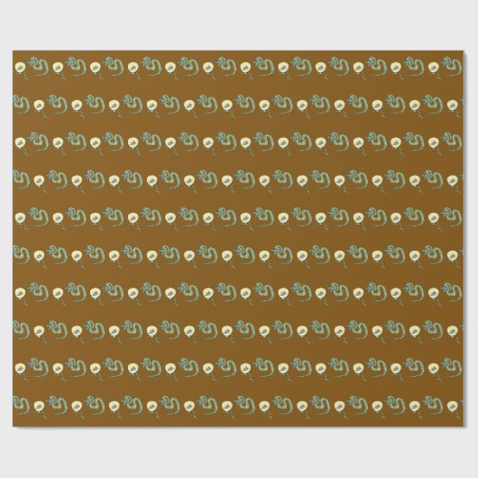 Snake Wrapping Papier Nieuwjaar (Vlak)