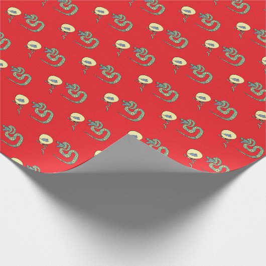 Snake Wrapping Papier Nieuwjaar (Hoek)