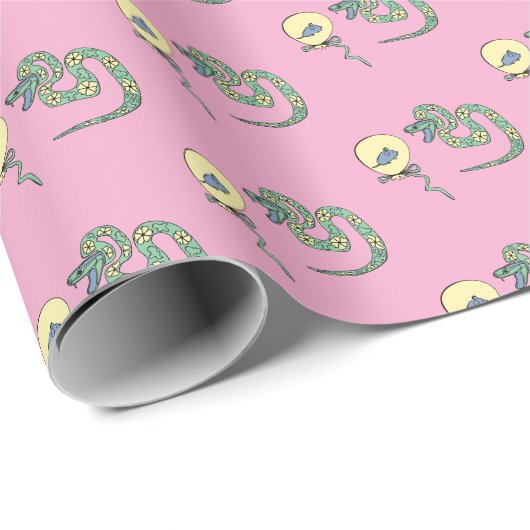 Snake Wrapping Papier Nieuwjaar (Rol Hoek)