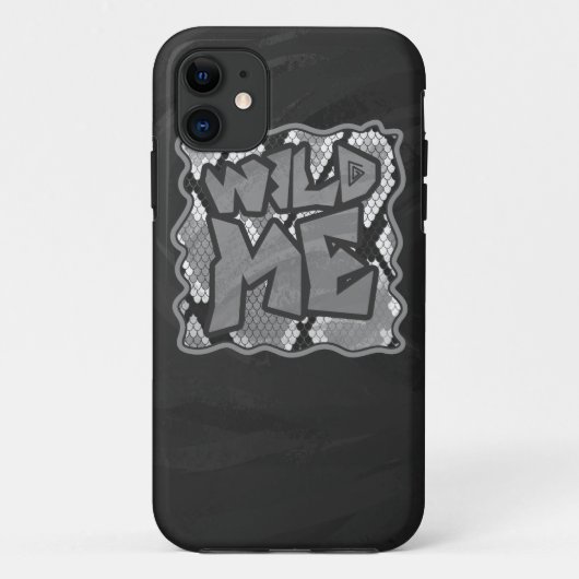 Snake Yellow en Gold Print Case-Mate iPhone Case (Achterkant)