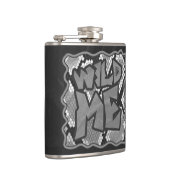 Snake Yellow en Gold Print Heupfles (Rechts)