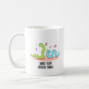 Snake Your Groove Thing Grappige Disco Pun Koffiemok