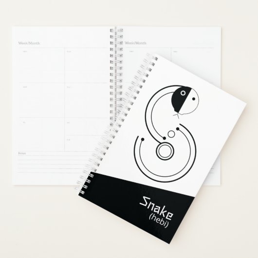 Snake Zodiac Sign Planner (Display)